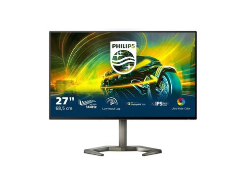 MONITOR PHILIPS EVNIA 27M1F5800/00 27"/IPS/3840X2160/144HZ/1MS GTG/HDMIX2,DPX2,USB/GSYNC/PIVOT/CRNA